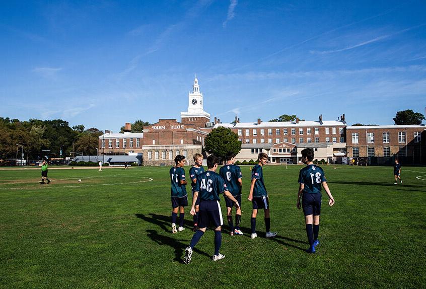 Boys soccer facilities